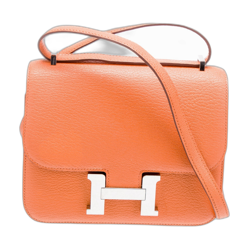 Hermes Constance Crossbody Bag in Neutrals