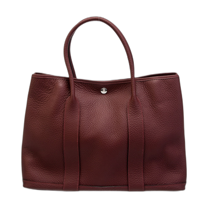 Hermès Garden Party Tote Red Leather 36