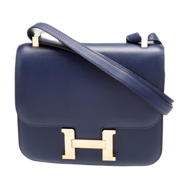 Hermes Constance Crossbody Blue 24