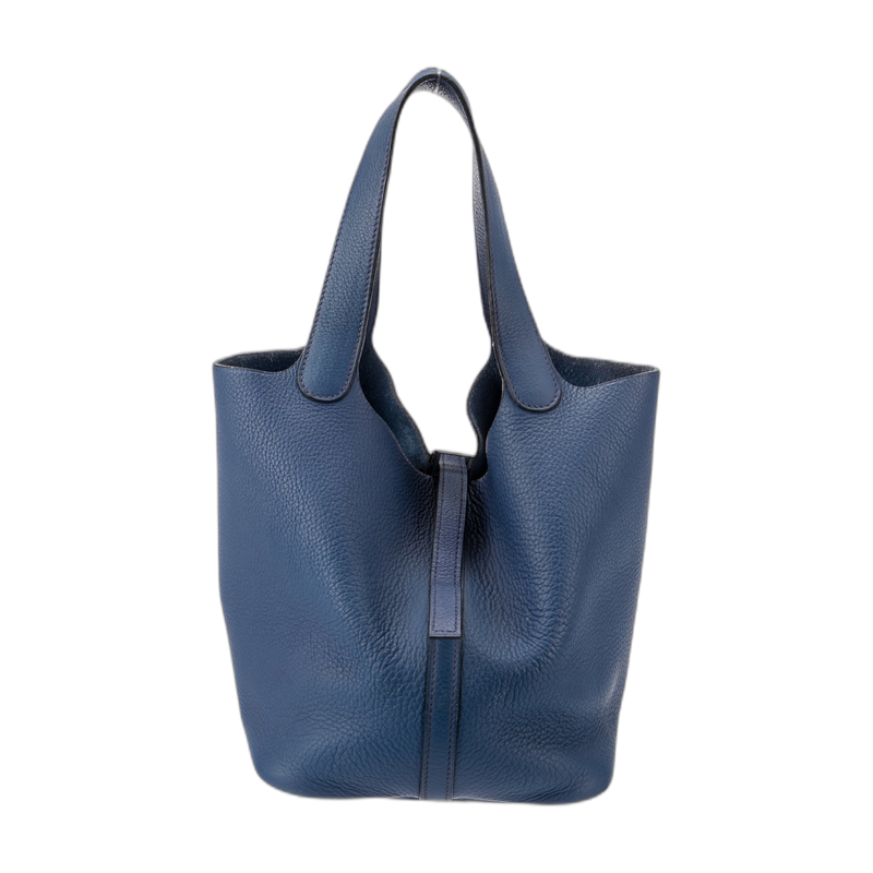 Hermes Picotin Bucket Bag in blue, size 22