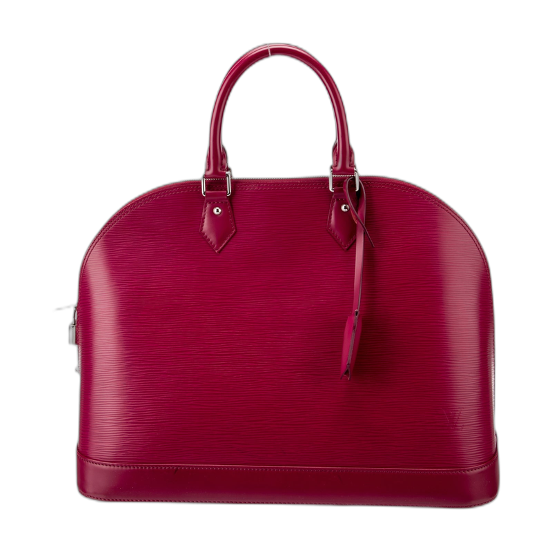 Louis Vuitton Alma Top Handle Red GM Leather