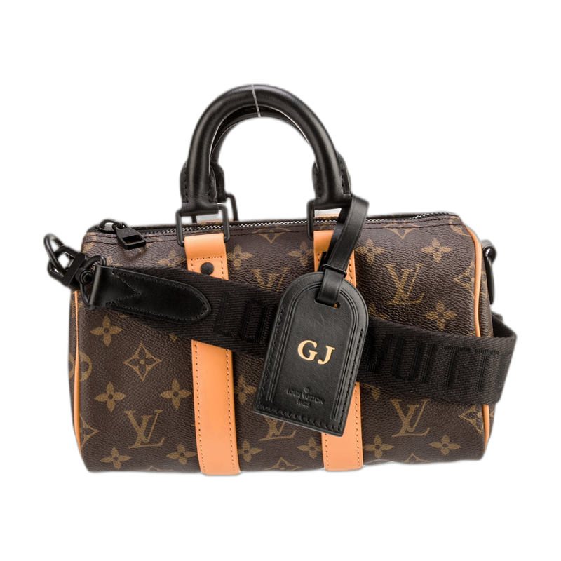 Louis Vuitton Keepall Bandouliere Duffle Brown 25