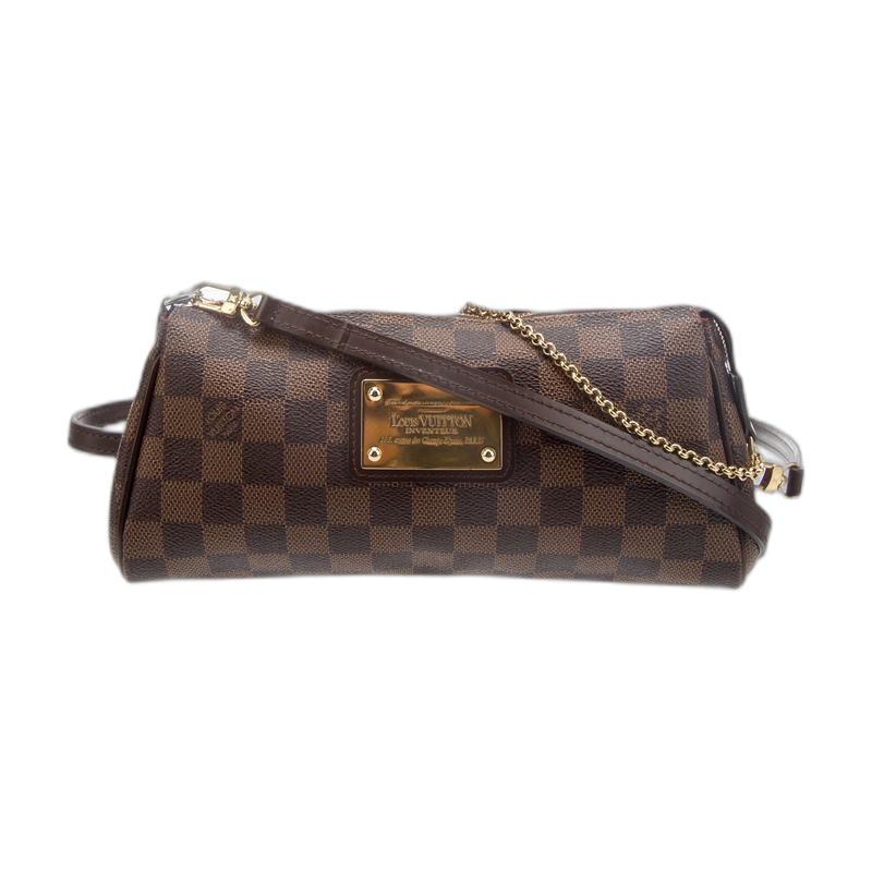 Louis Vuitton Eva Shoulder Bag in Brown Canvas