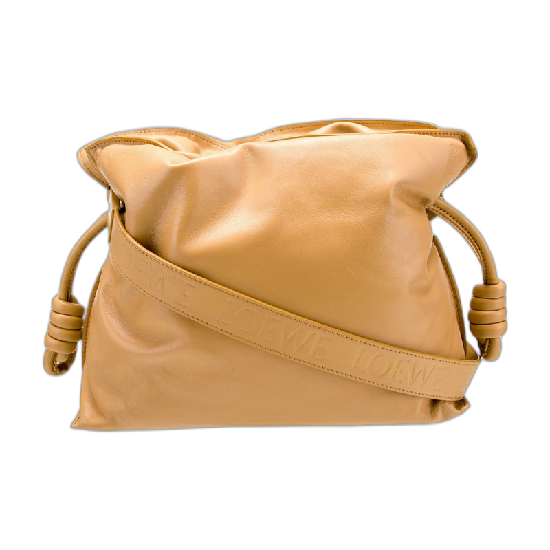Loewe Flamenco Knot Shoulder Bag in Neutrals