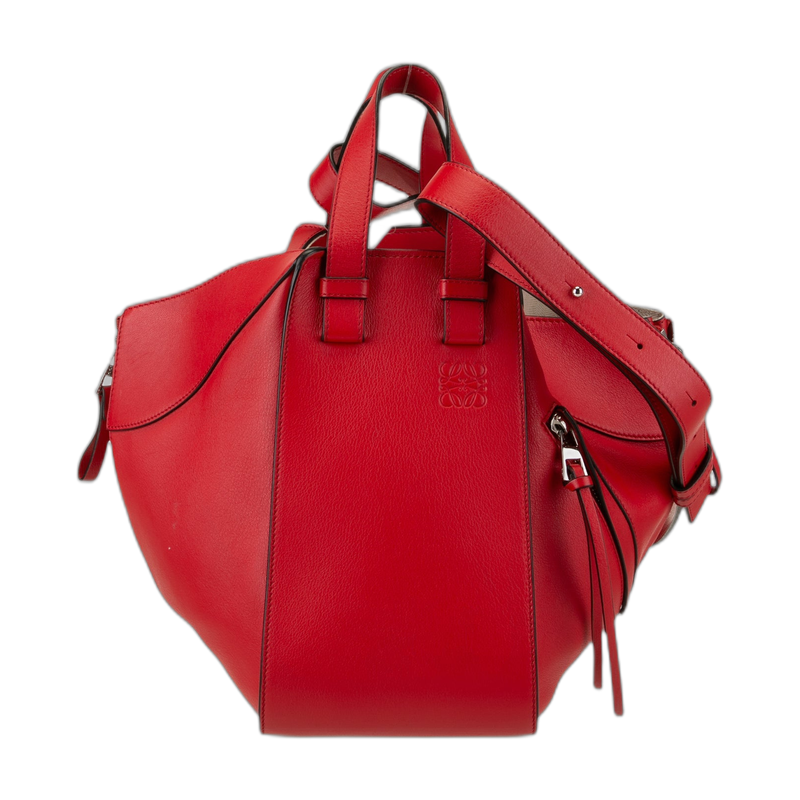 Loewe Hammock Shoulder Bag Red Small