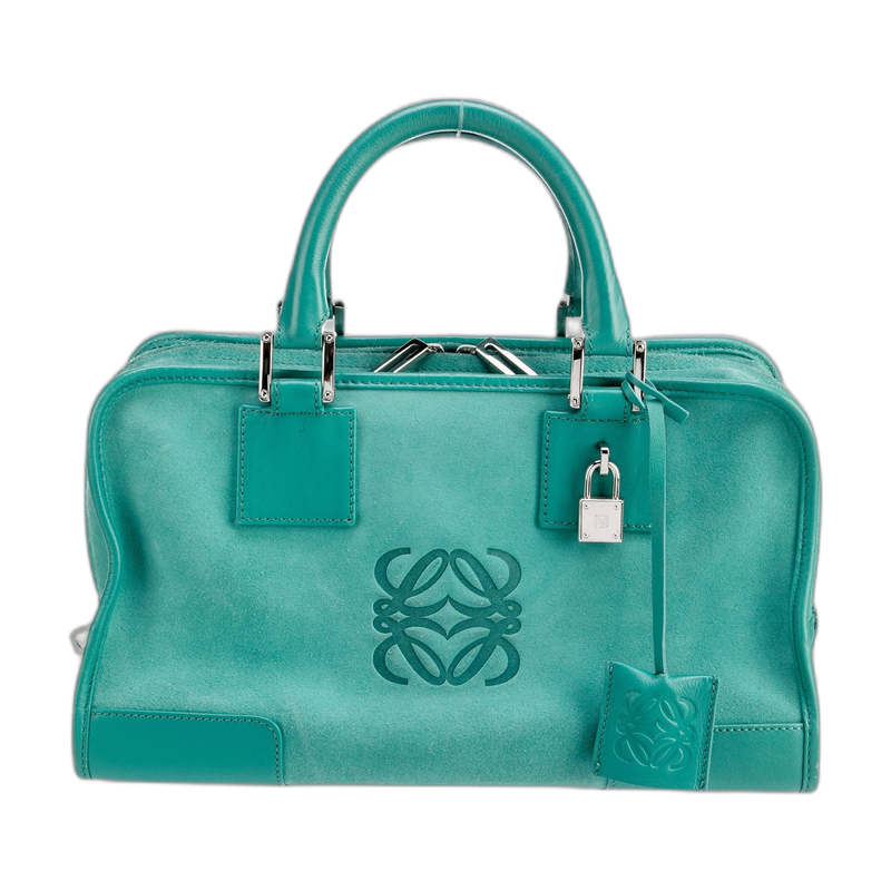 Loewe Amazona Top Handle Bag Green