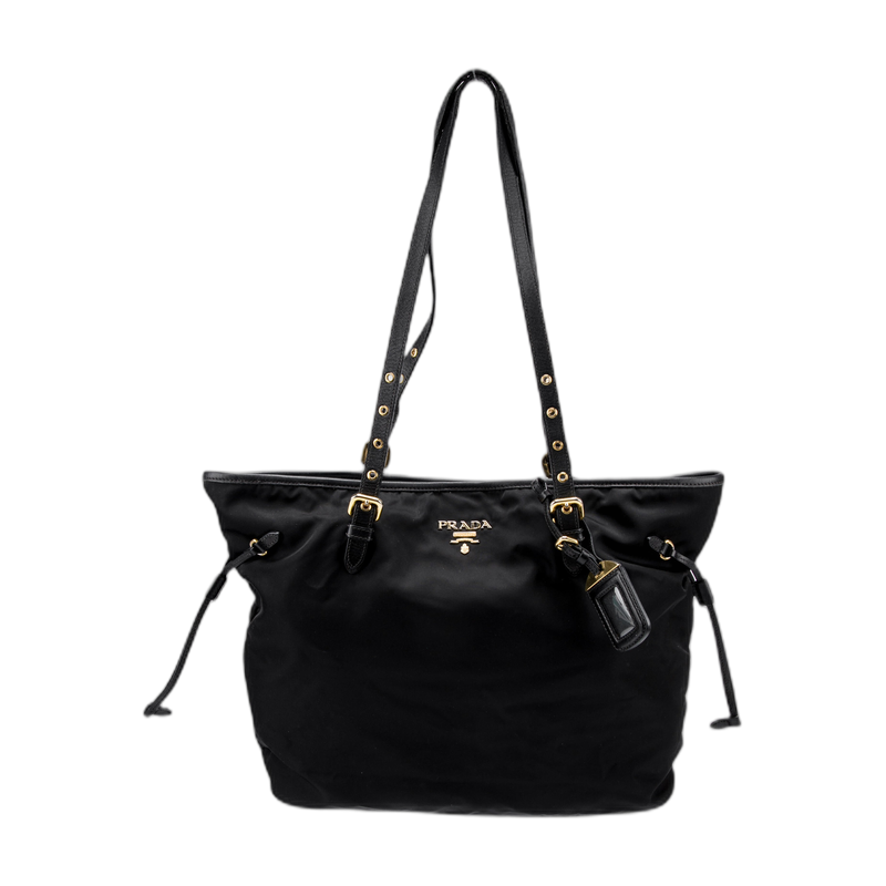 Prada Nylon Tote Black