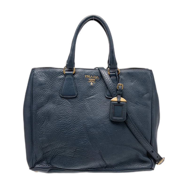 Pre-Owned Blue Prada Cleo Shoulder Bag