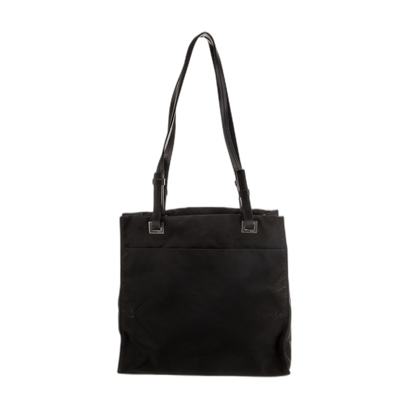 Prada Cleo Shoulder Bag in Black Nylon