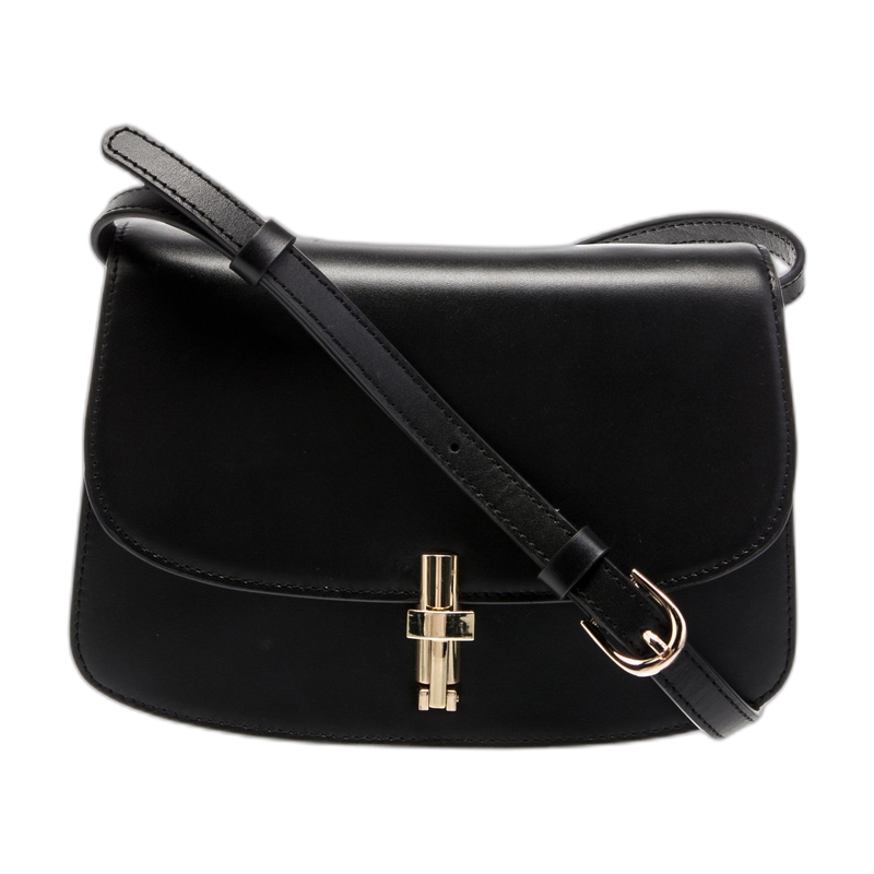 The Row Sofia Shoulder Bag in Black