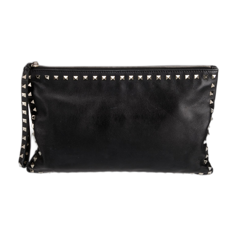 Valentino Rockstud Tote Black