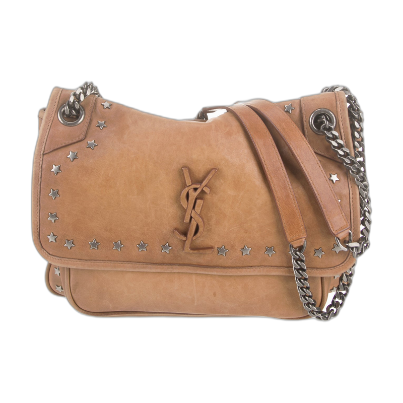 Saint Laurent Niki Shoulder Brown Medium